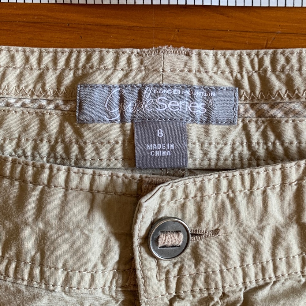 Gander Mountain Guide Series Cargo Shorts, Khaki 8 - Picture 3 of 5